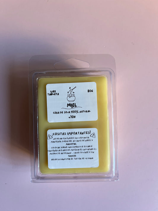 Wax tableta- Miel