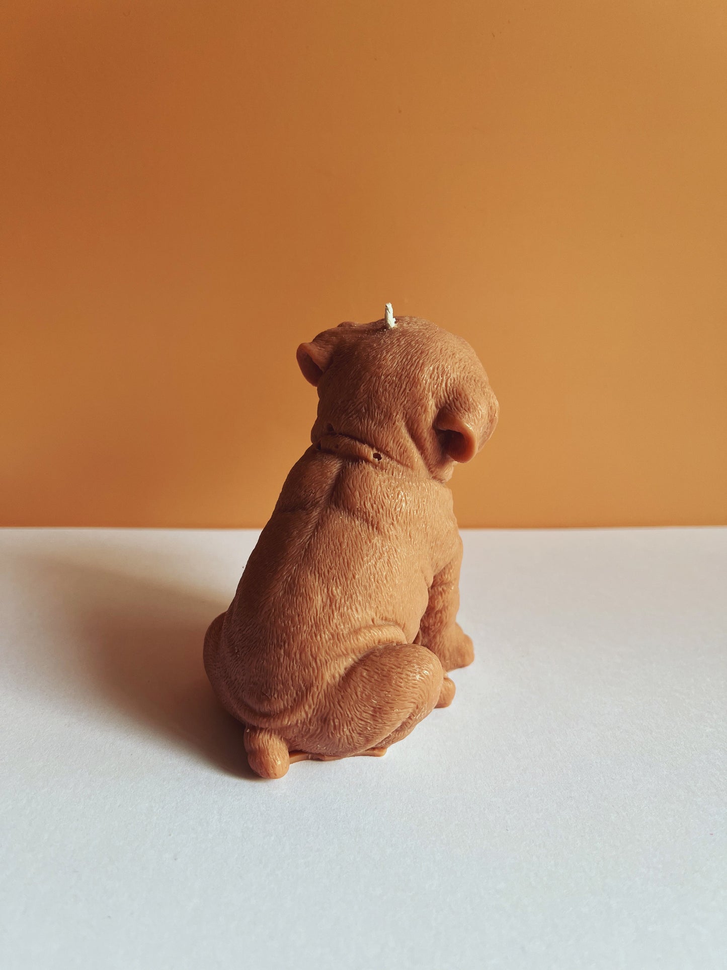 Vela decorativa- Perro Bulldog