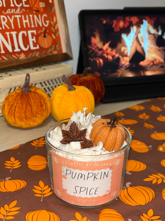 Vela gourmet- Pumpkin Spice - edición especial
