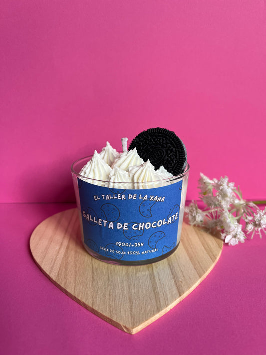 Vela gourmet- Galleta de chocolate - Edición limitada