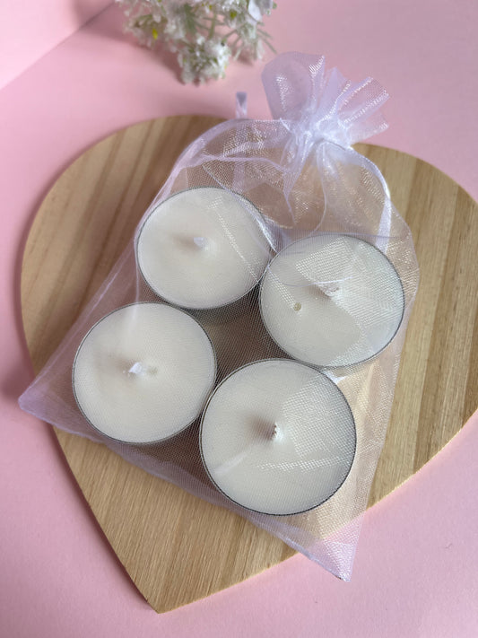 Pack 4 velas de té