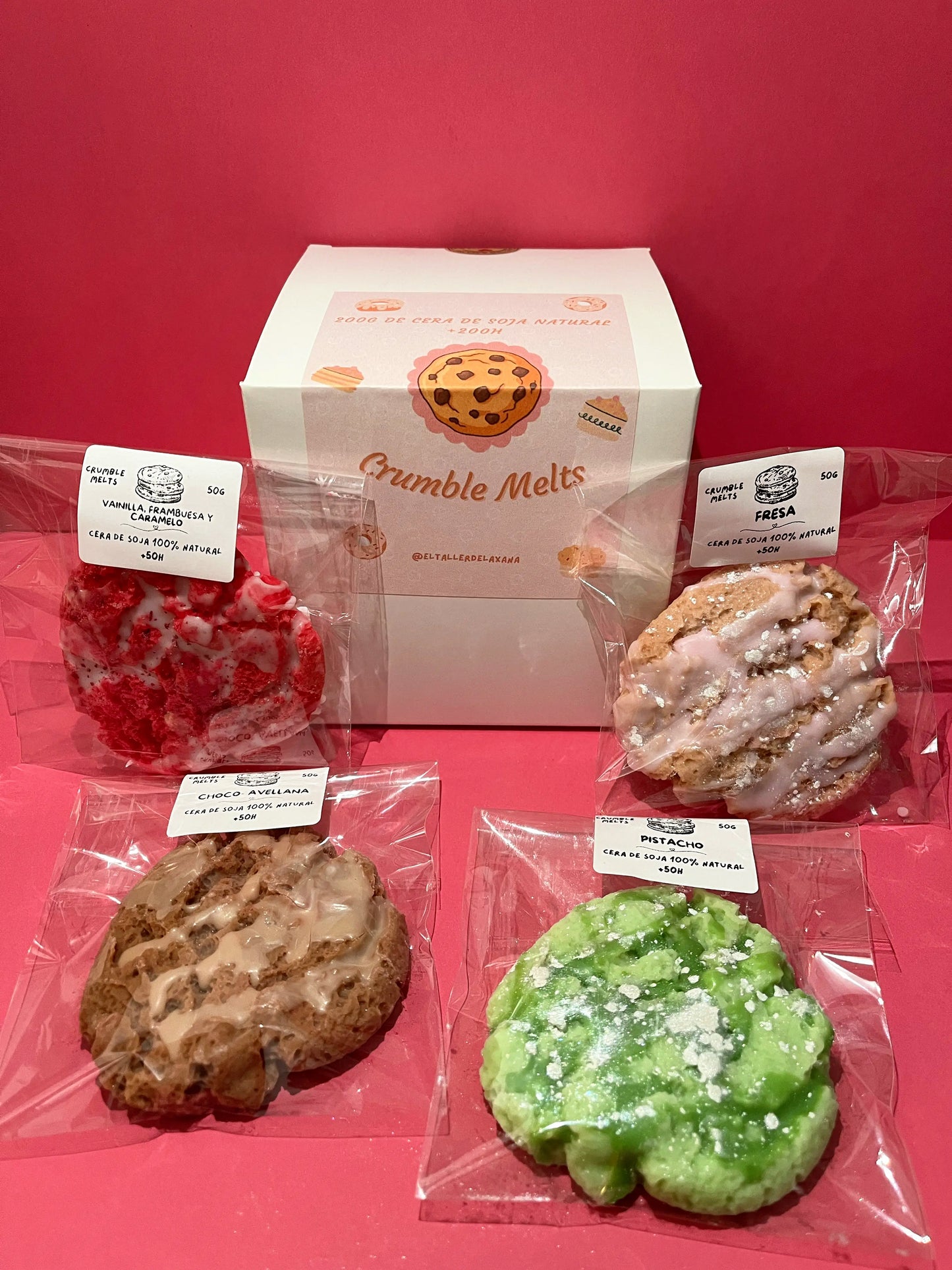 Pack Crumble melts - wax melts (+200h)