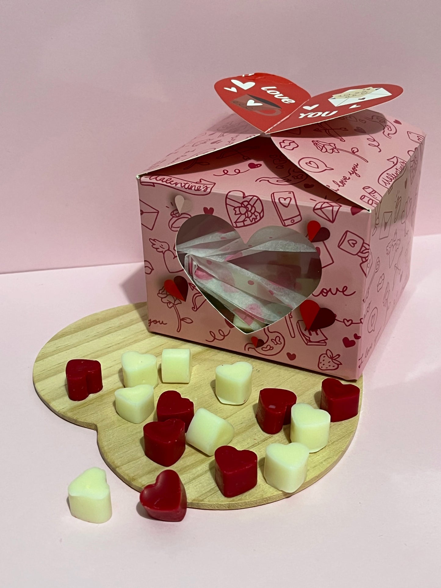 Wax melts - Corazoncitos de piruleta (+100h)