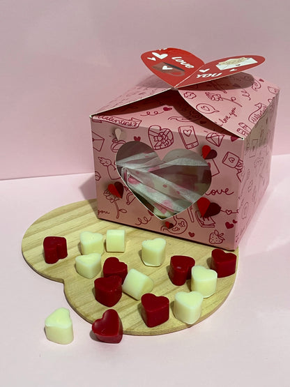 Wax melts - Corazoncitos de piruleta (+100h)