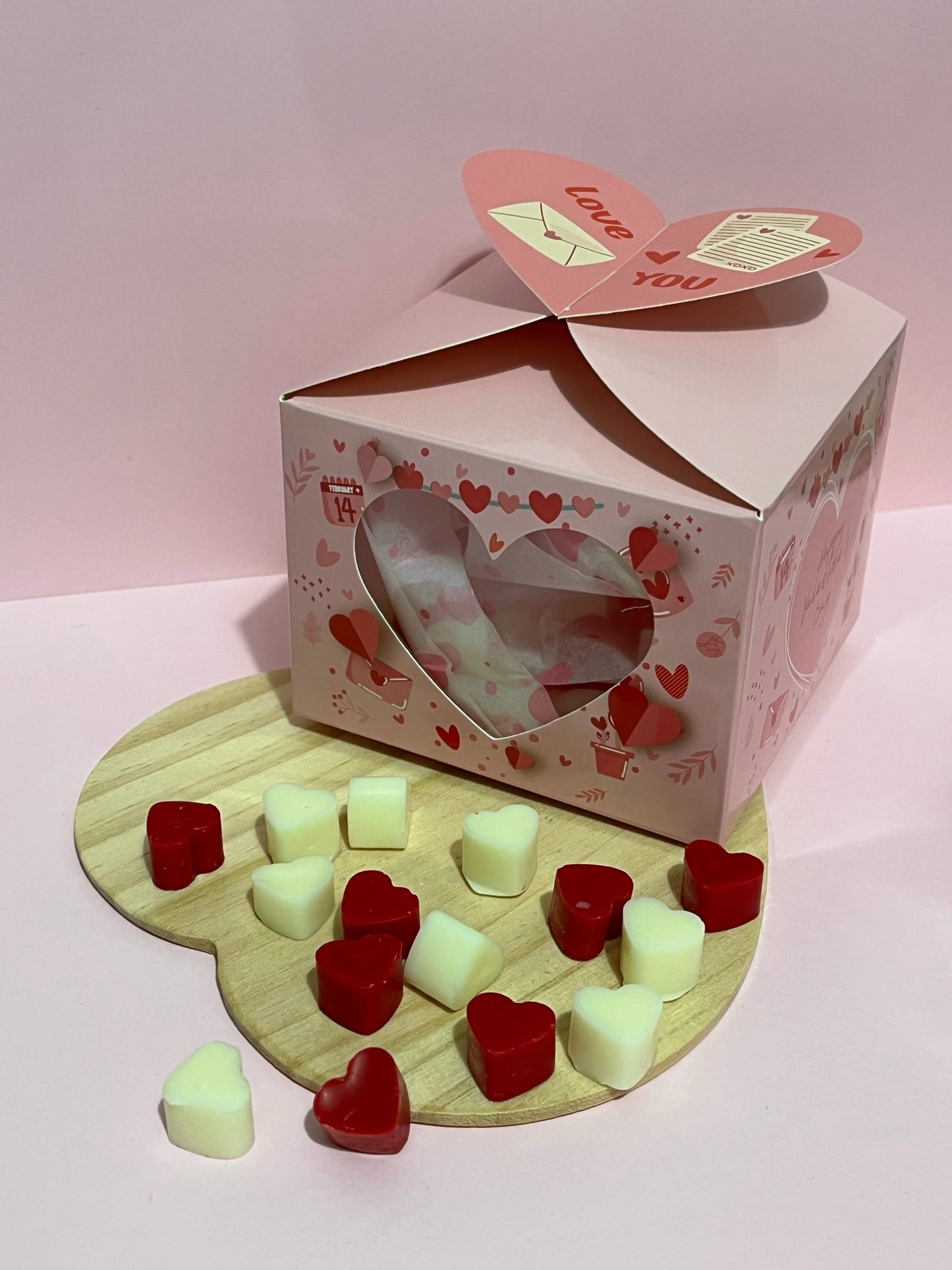 Wax melts - Corazoncitos de piruleta (+100h)
