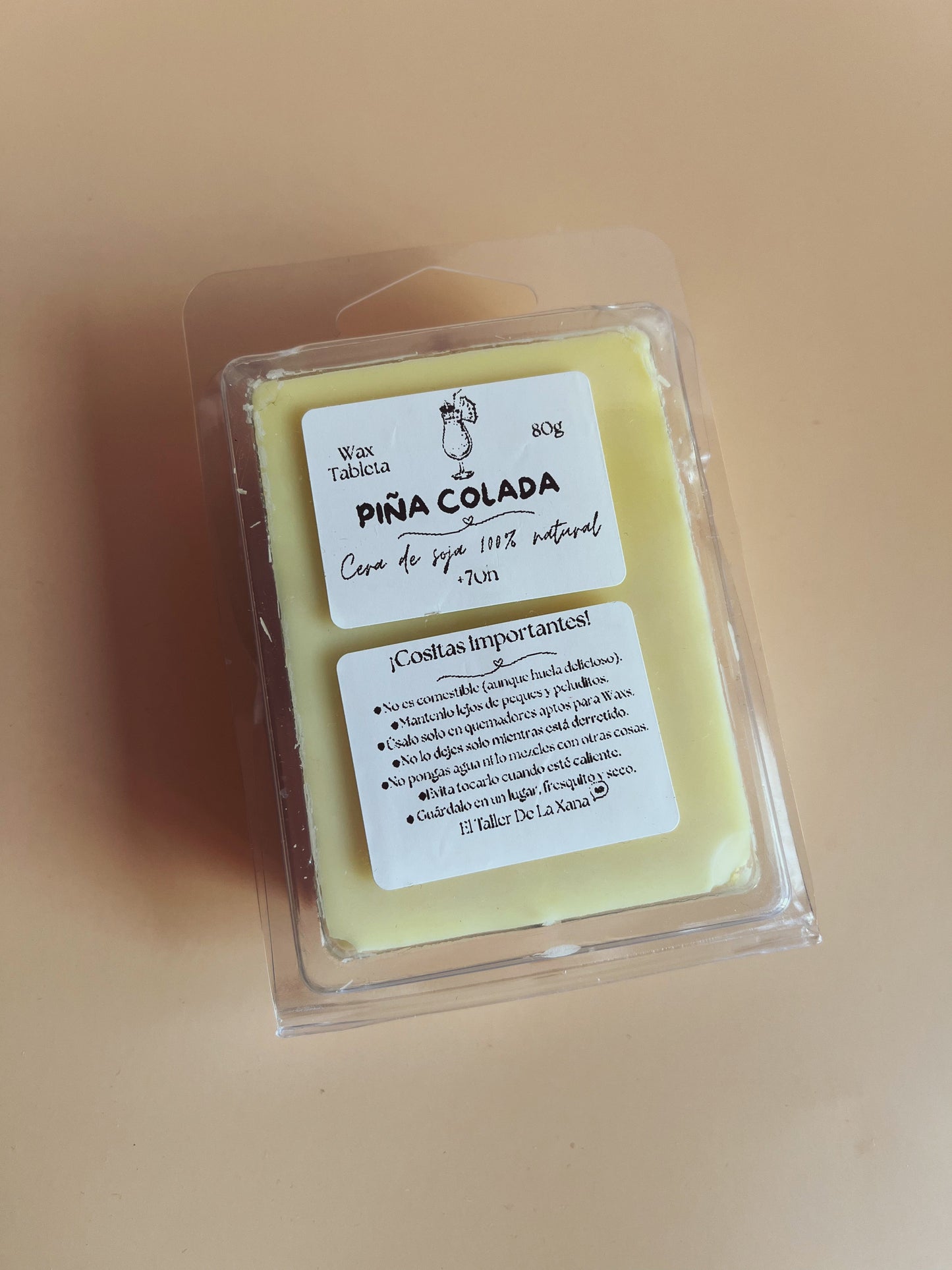 Wax tableta- Piña colada