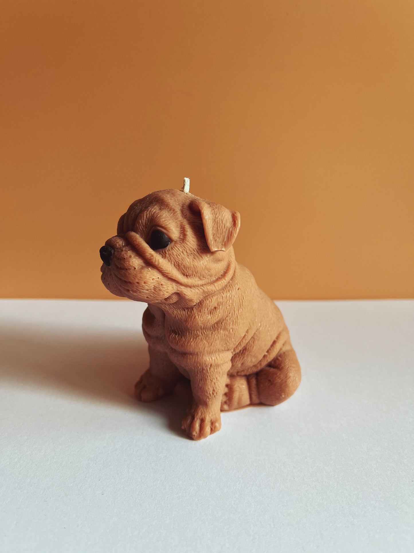 Vela decorativa- Perro Bulldog