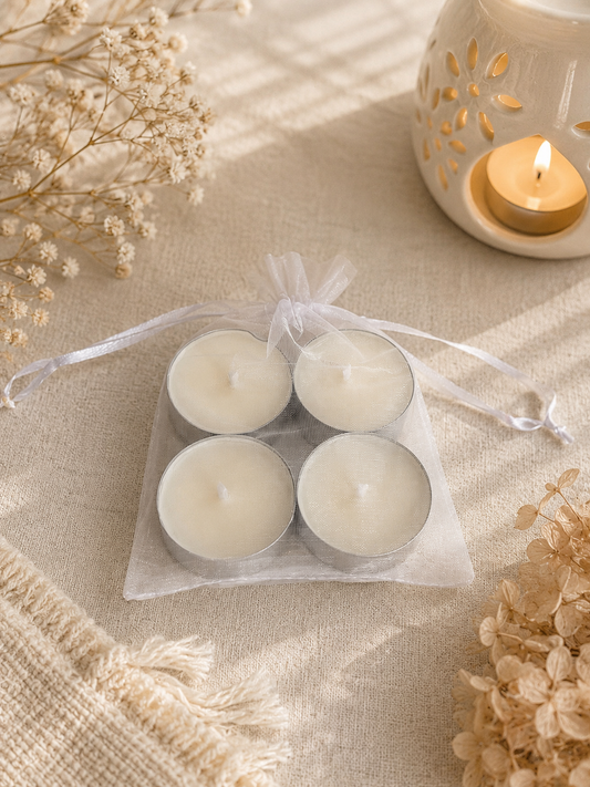 Pack 4 velas de té