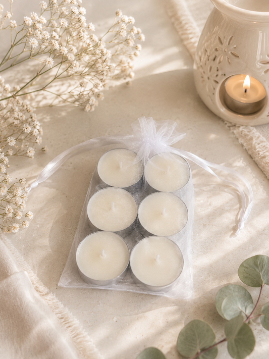 Pack 6 velas de té