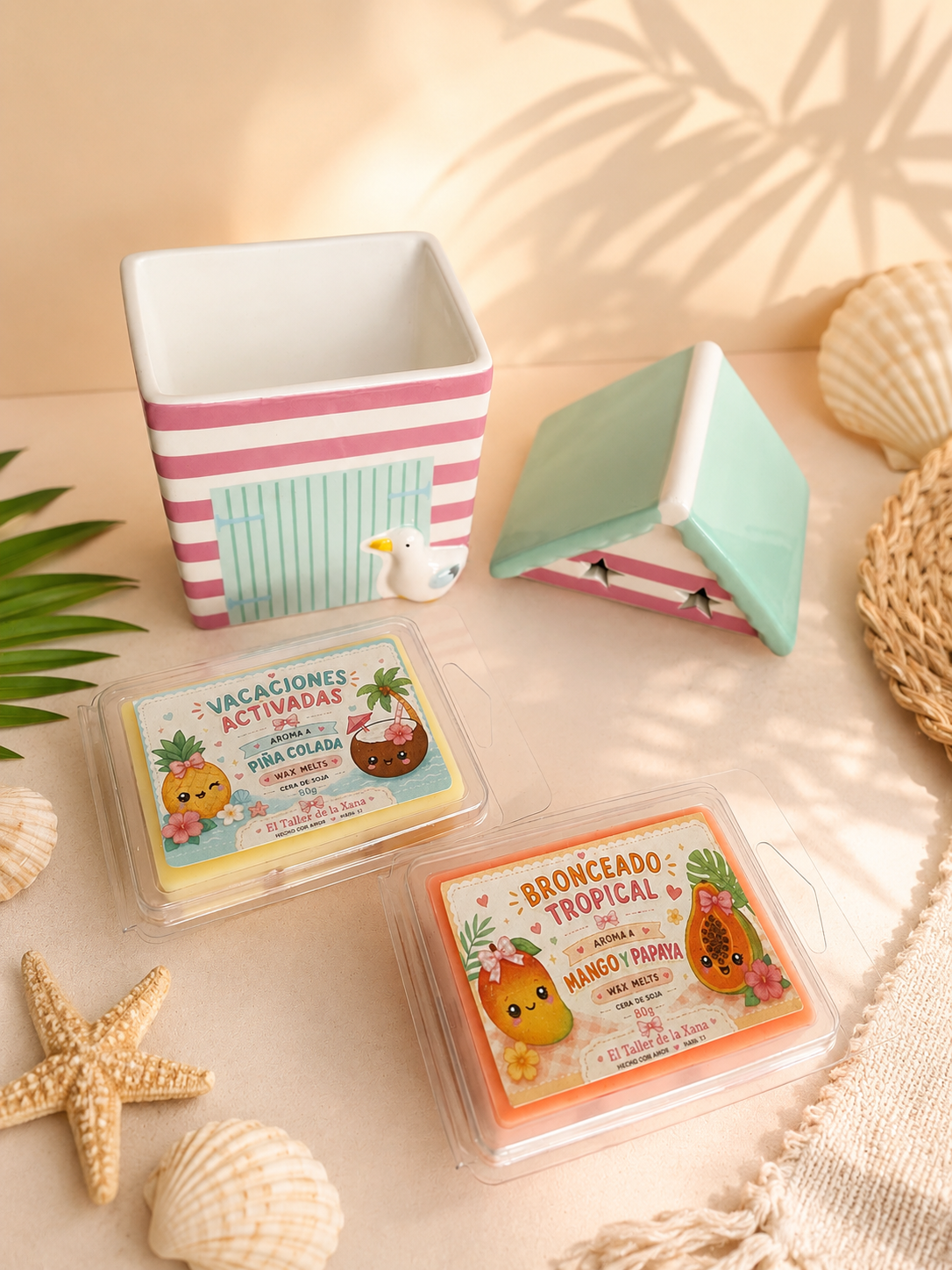 Pack sol, playa y melts