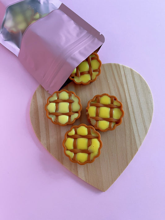 Producto Wax Melts con aroma a tartaletas de crema de limon